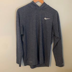 Nike Swim long sleeve shirt with hood